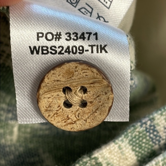 NWT Faherty Isla Short Tuscan Ikat High Rise Paperbag Belted Sz 10 - Picture 11 of 12